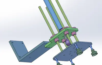 夹具吸盘机构
