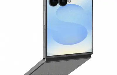 三星Galaxy z flip 8 手机C4D模型，OC渲染含贴图
