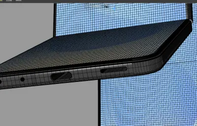 三星Galaxy z flip 8 手机C4D模型，OC渲染含贴图
