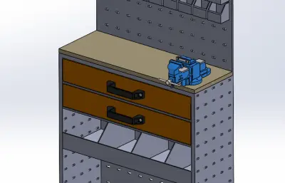 工具整理工作站台