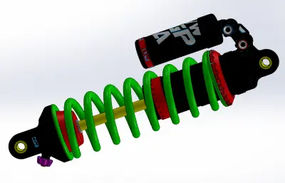 caterpillar自行车悬架悬挂