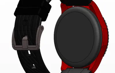 两款腕表手表solidworks模型