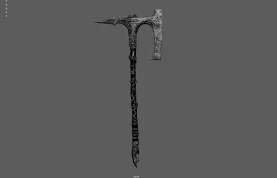 斧头 恶魔战斧 魔幻武器