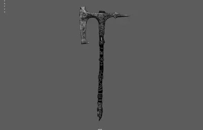 斧头 恶魔战斧 魔幻武器