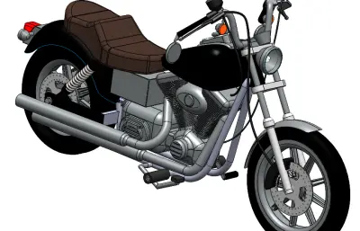 Harley Davidson FS2摩托车