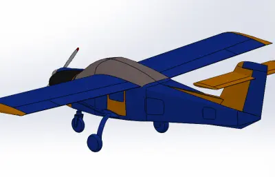 PAC MFI-17飞机简易模型