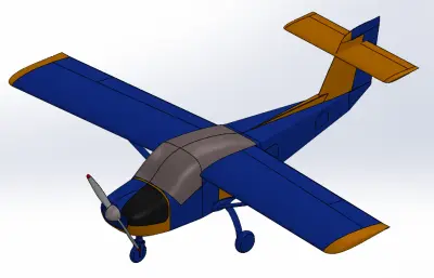PAC MFI-17飞机简易模型