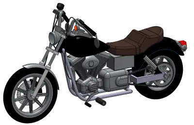Harley Davidson FS2摩托车