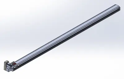 皮带直线轴半封闭可选导轨TPA-HNB-120D