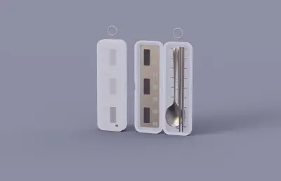 便携式消毒餐具组合