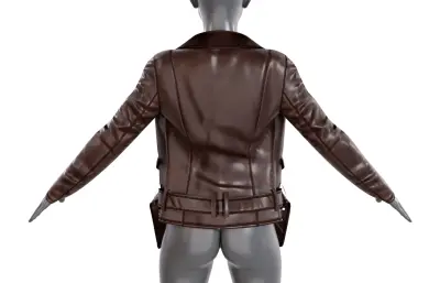 皮衣 皮衣夹克 女士夹克 多格式
