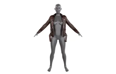 皮衣 皮衣夹克 女士夹克 多格式