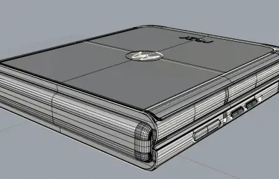 Motorola Razr (2026) - Razr 70手机外观rhino模型