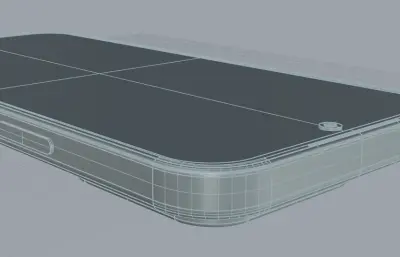 小米 17 max外观rhino模型