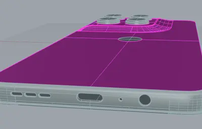 moto g37/g47手机外观rhino模型