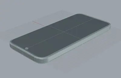 小米 17 max外观rhino模型