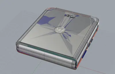 Motorola Razr (2026) - Razr 70手机外观rhino模型