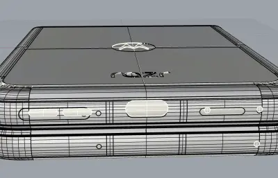 Motorola Razr (2026) - Razr 70手机外观rhino模型