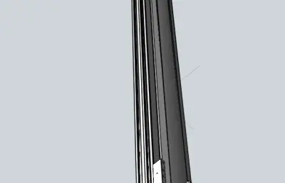 皮带直线轴半封闭可选导轨TPA-HNB-140D-120-L1600