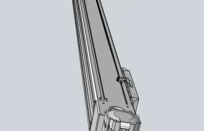 伺服电机集成皮带传动直线执行器TPA-OCB-100-192-L2650-DR-P75-N3