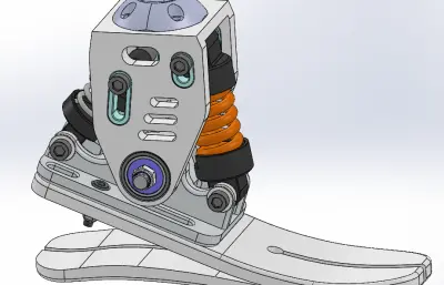 仿生脚step模型