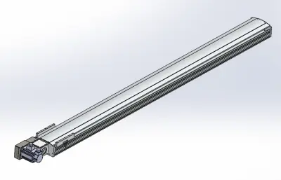 皮带直线轴半封闭可选导轨TPA-HNB-220D-176