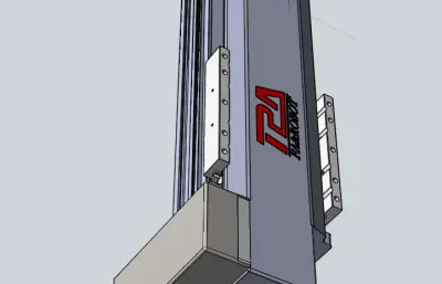 皮带直线轴半封闭可选导轨TPA-HNB-120D-110