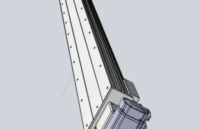 皮带直线轴半封闭可选导轨TPA-HNB-140D