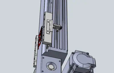 皮带直线轴半封闭可选导轨TPA-HNB-120D-110
