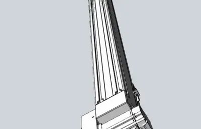 伺服电机集成皮带传动直线执行器TPA-OCB-100-192-L2650-DR-P75-N3