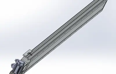 皮带直线轴半封闭可选导轨TPA-HNB-220D-176