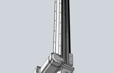 皮带直线轴半封闭可选导轨TPA-HNB-85D-90