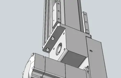 皮带直线轴半封闭可选导轨TPA-HNB-85S-90-L1950