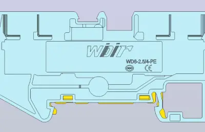 电器通用端子台ZIW92-2.5B