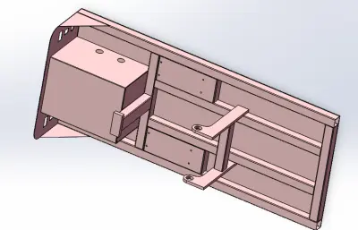 A450车辆总装,小型底盘运输车STEP模型