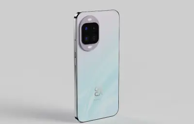 华为HUAWEI nova 16z手机外壳C4D,KEYSHOT模型