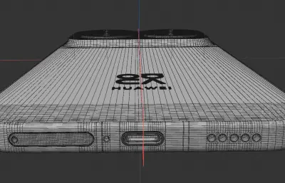 华为 nova 16 ultra手机外壳C4D,KEYSHOT模型