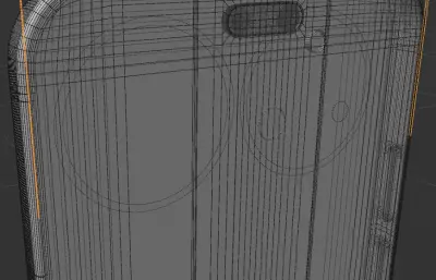 华为 Nova 16 pro手机外壳C4D,KEYSHOT模型