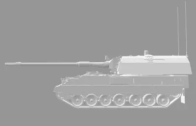 德国陆军pzh-2000自行榴弹炮