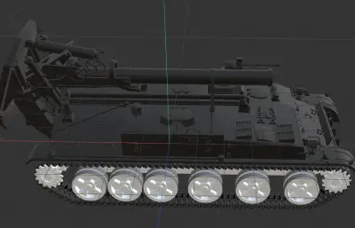 俄军2s4重型迫击炮