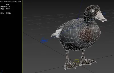 新西兰蓝鸭3dmax模型