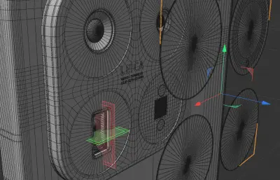 小米Xiaomi 17T Pro手机外壳C4D,KEYSHOT模型