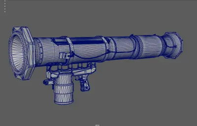 RPG火箭筒 单兵便携式反坦克火箭炮 反坦克导弹系统