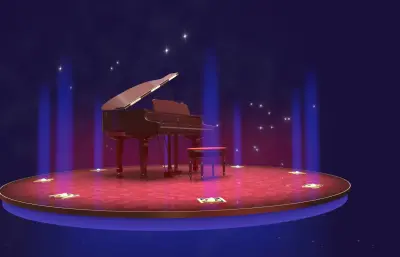唯美钢琴片头