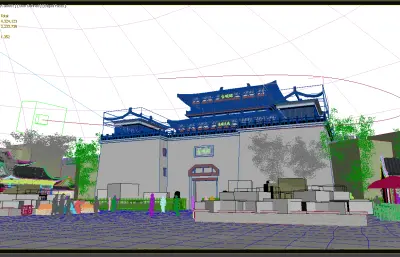 湖北襄阳之昭明台