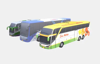 大巴车 客车 公交车 客运汽车