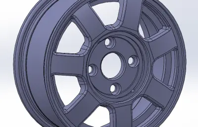 汽车轮毂模型8