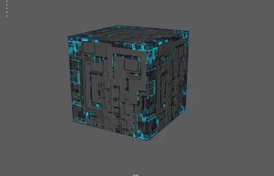科幻盒子 科幻立方体 母盒