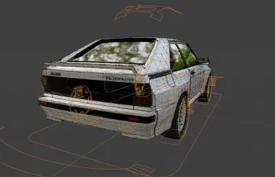 1983款奥迪Quattro汽车