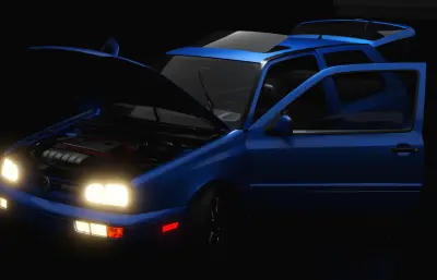 1998款大众高尔夫GTI VR6汽车